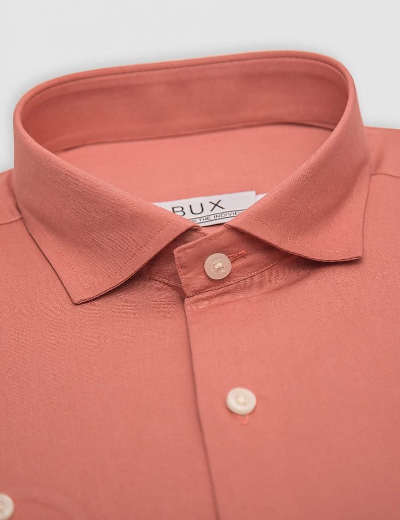 Easy-Care Lavender Square Weave Dress Shirt