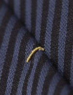 Navy Striped Tie - Image 3