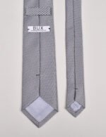 Shark Skin Geometric Silk Tie - Image 3