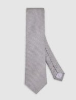 Shark Skin Geometric Silk Tie