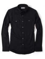 The Mercenary Military Shirt – Black Nosler