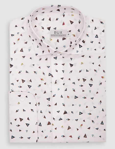 Double-Triangle-Print-Shirt