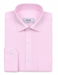 Light Pink Cotton Dress Shirt for Men