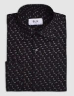Micro Paisley Black Shirt