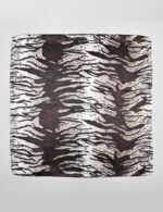 Tiger Print Silk Pocket Square - Image 4