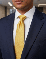 Yellow Striped Tie - Image 2