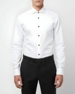 premium white twill shirt for men online