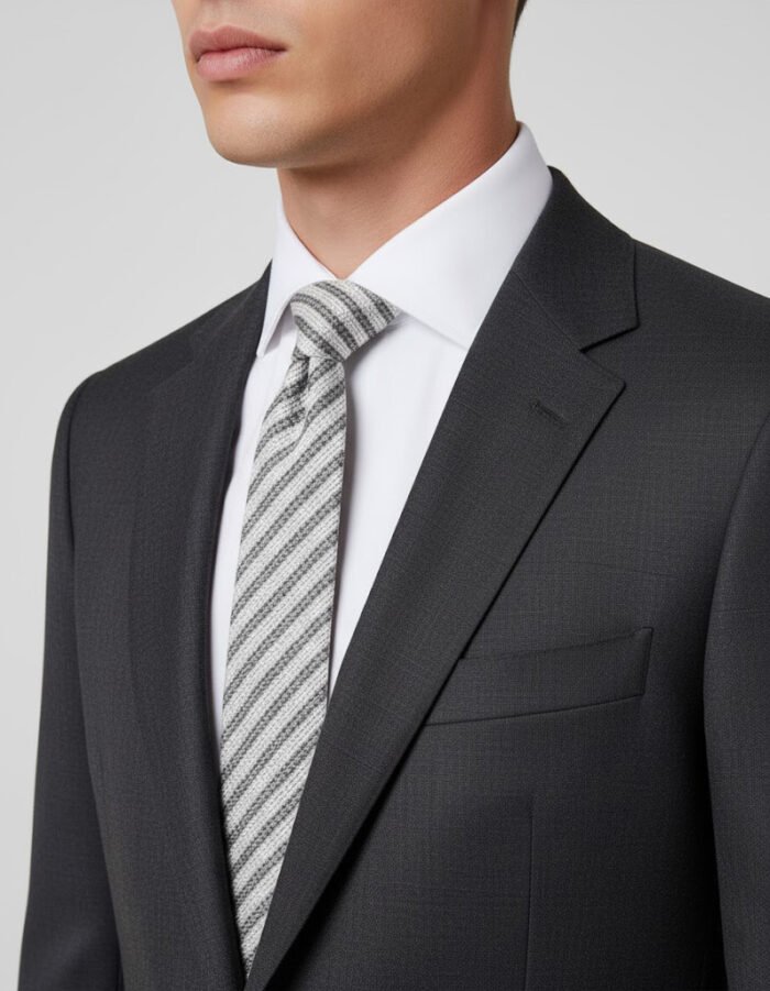 striped tie