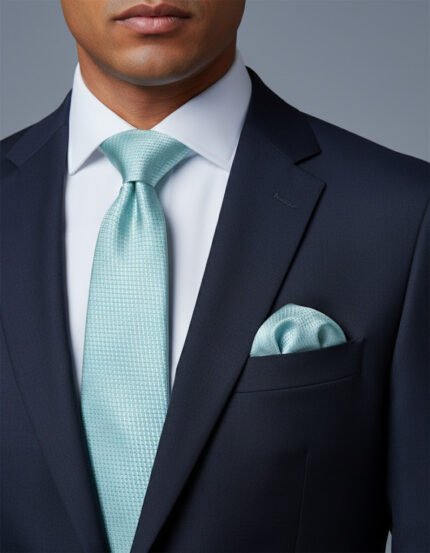 matching neckties and pocket squares