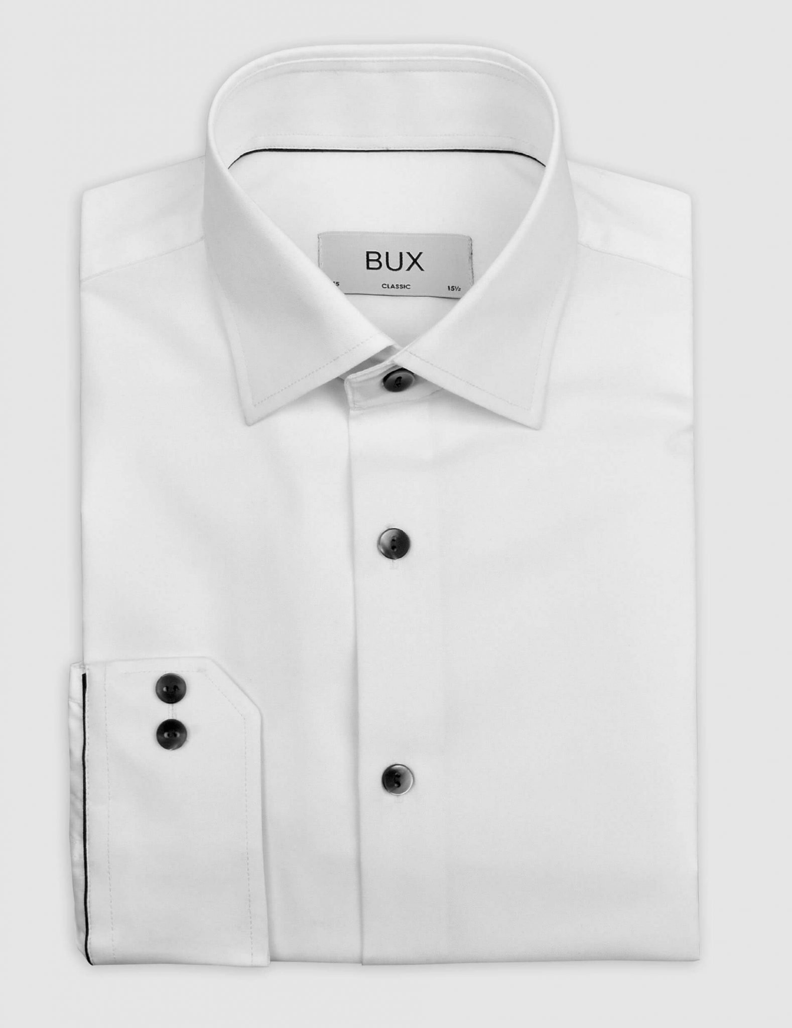Shadow Satin Stretch Cotton Blend Shirt | Buxstyle