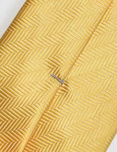 Yellow Striped Tie - Image 4