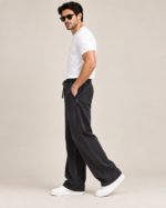 Wide Leg Denim Pants - Image 4
