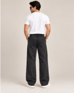 Charcoal Denim Pants – Front View